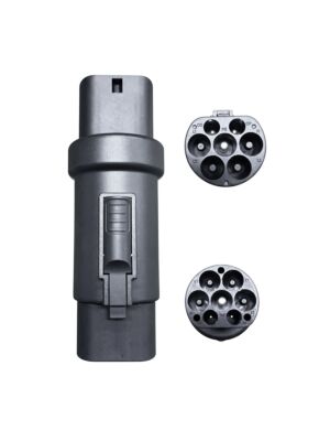 PNI 3F Type 2 to GBT adapter for electric car charging station, three-phase