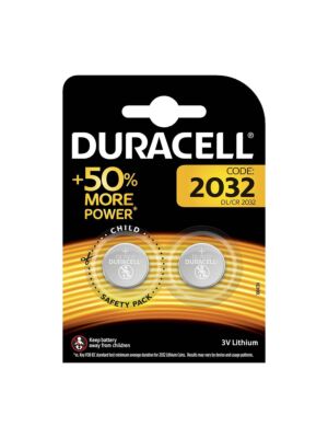 Duracell Batteries Specialty Lithium, DL / CR2032, 2 pcs of 50004349