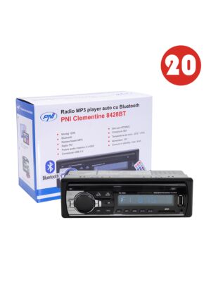 Bass with 20 pcs PNI car MP3 player radio