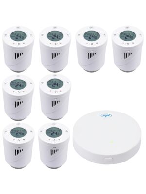 Wifi kit 8 pieces intelligent thermostatic head