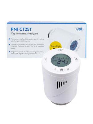 Intelligent thermostatic head PNI CT25T