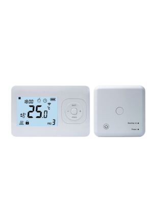 Wireless thermostat PNI CT62 for heating systems, illuminated display, daily programs