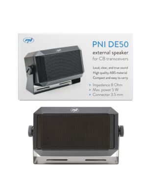 External speaker PNI DE50 5W for CB radio stations with 3.5 mm plug