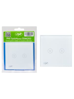 Double switch with touch and dimmer PNI SafeHome DIM202