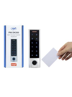 PNI DK350 Access Control Keypad with Wi-Fi Tuya App and 10 EMC-01 RFID 125 KHz Cards