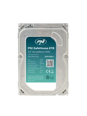 Internal Hard Disk PNI SafeHouse 6TB 3.5
