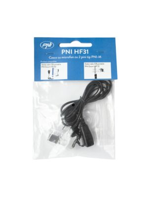 Headset with microphone PNI HF31 with 2 pins type PNI-M