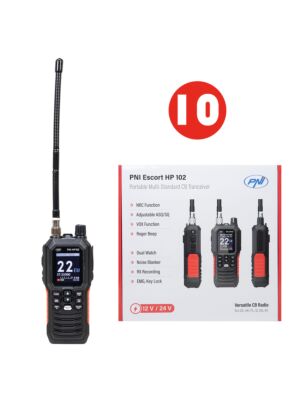 Box with 10 pcs Portable CB Radio Station PNI Escort HP 102