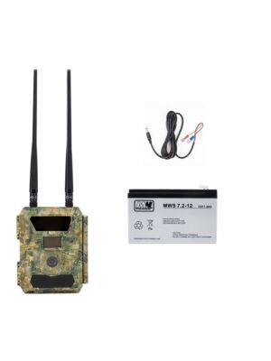 PNI Hunting 400C PRO 24MP Hunting Camera Kit with 7.2Ah Battery and Power Cable