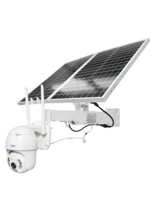 PNI IP65 video surveillance camera with solar panel