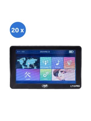 PNI L710 PRO GPS navigation system with sun visor