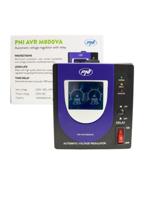 Voltage stabilizer with PNI relay