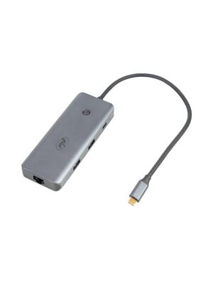 PNI MP15S USB-C to HDMI Multiport Adapter, 2 x USB 3.0, SD/TF, RJ45, USB-C PD