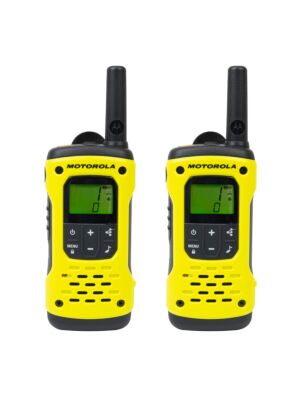 Portable PMR radio station Motorola TLKR T92 H2O IP67 set with 2 pcs Yellow