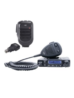 PNI Escort HP 6500 CB radio station and microphone