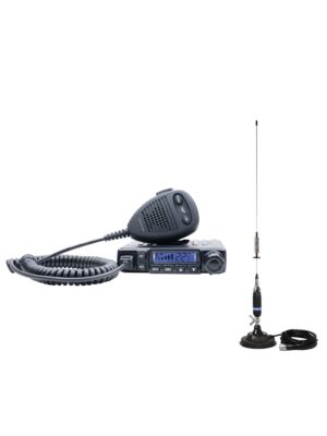 CB radio station package PNI Escort HP 6550 with PNI ECH01 installed + CB antenna PNI S75 with magnet