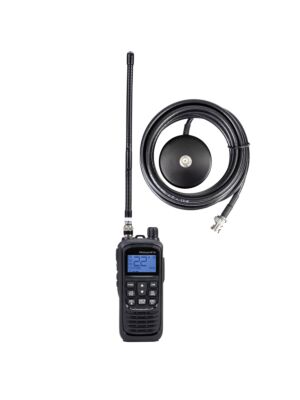 PNI Escort HP 92 Multi Standard 4W, 12-24V AM-FM Portable CB Radio Station Kit with BNC Magnetic Base