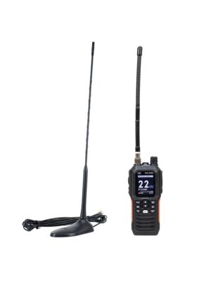 PNI Escort HP 102 Multi Standard Portable CB Radio Station, 4W, 12V-24V, AM-FM with PNI Extra 45 CB Antenna with Magnet