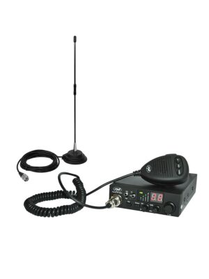 CB PNI ESCORT HP 8024 ASQ Radio Station Kit + CB PNI Extra 40 Antenna