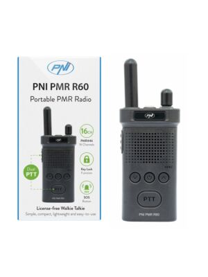 Portable radio station PNI PMR R60 446MHz, 0.5W
