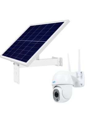 PNI IP440 wireless video surveillance camera kit and PNI PSF6020A photovoltaic solar panel