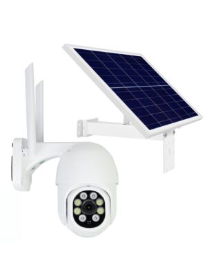 Photovoltaic Solar Panel Video Surveillance Camera