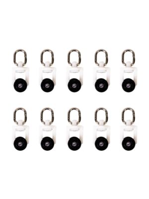 Set of 10 rings PNI PT923I for curtain rail, drapery PNI PT923