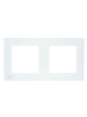 PNI WP2 glass double frame for PNI sockets