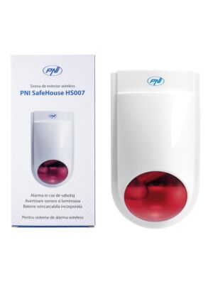 PNI wireless outdoor siren