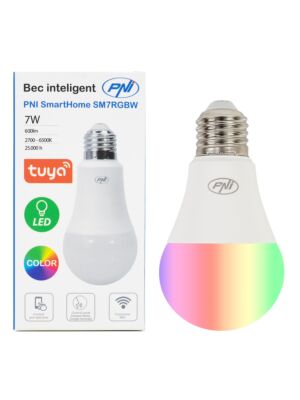 Smart bulb PNI SmartHome SM7RGBW LED 7W
