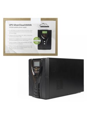 UPS SilverCloud 850VA with sinusoidal LCD screen