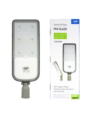 PNI SL620 200W street lighting lamp, 24000lm, 6500K, 230V