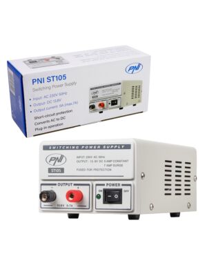 Switching voltage source PNI ST105, input 230V AC, output 12V DC, 5A