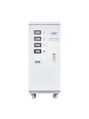 PNI SVT-10K three-phase voltage stabilizer with servomotor, 10000VA, 8000W, 380V output