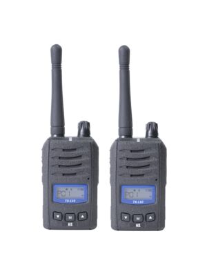 Portable PMR radio station TTi TX110 set with 2bc