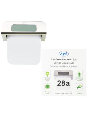 LED solar lamp PNI GreenHouse