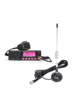 CB TTi TCB-900 EVO radio station kit + PNI ML29 CB antenna, length 34 cm