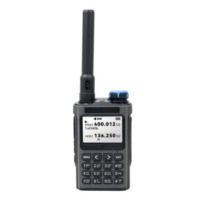Portable VHF/UHF radio station
