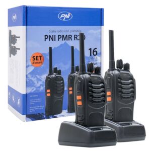 Portable UHF radio station PNI PMR R20 set