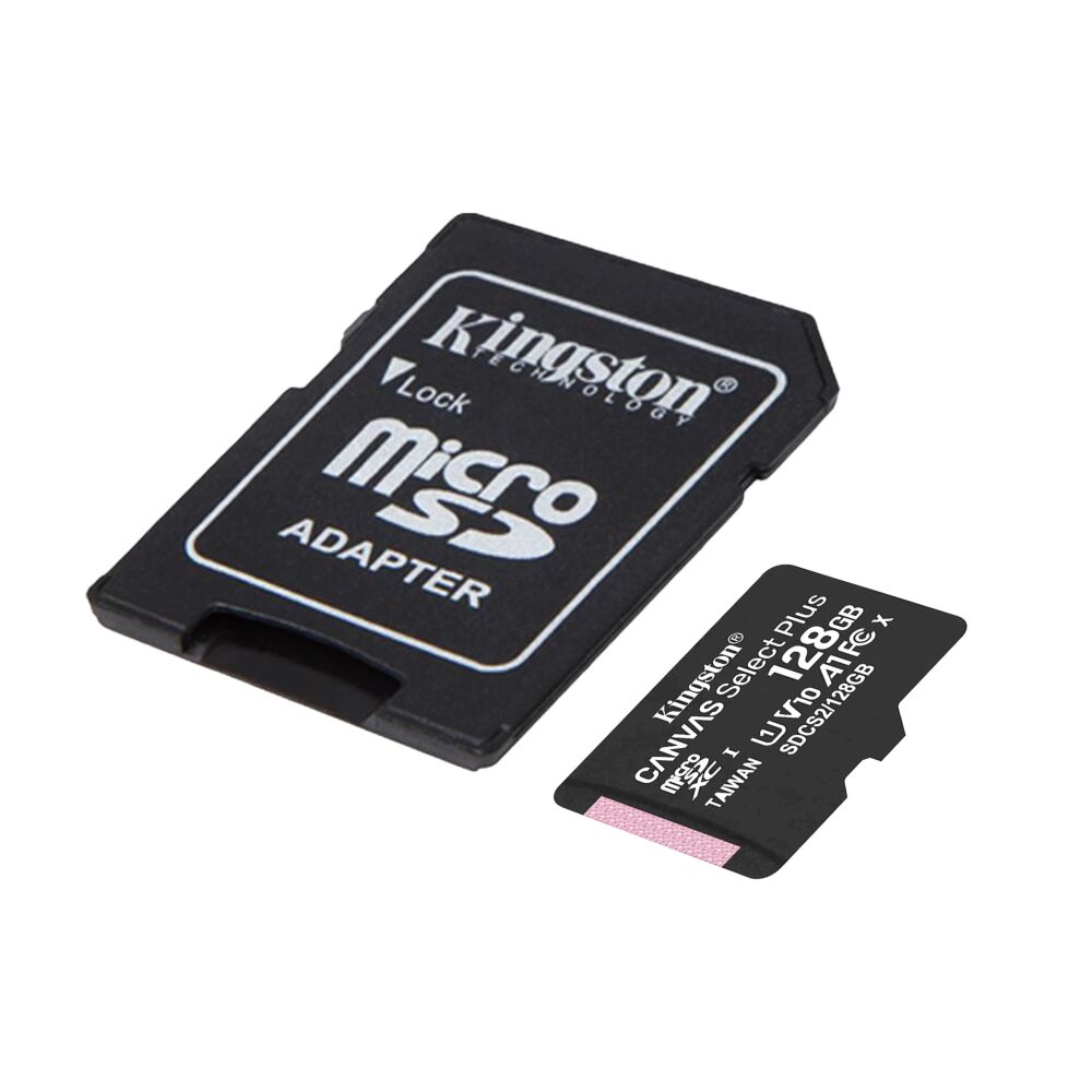 Kingston 128GB Samsung SM-T817V MicroSDXC Canvas Select Plus Card Verified by SanFlash. 100MBs Works with Kingston