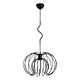 Suspended lighting fixture ADVITI BOLA 1P AD-LD-6221BE27, E27, maximum 60W, black