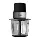 Beko mini chopper CHG81442BX, 1l, 400W, 3800 rotations/minute, 2 steps, 2 stainless steel knives, black/stainless steel