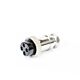 Replacement socket for 4-pin microphone