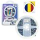 PNI 5050RGB LED Strip Package 300 LEDs, RGB, dimmable, light effects, 5 meters, IP20 and Sticky Pad Flag included