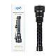 PNI Adventure F410 aluminum flashlight, with 10W LED, 700 lumens, up to 250 m, IP44, USB Type C, 3000mAh batteries in