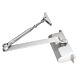 Hydraulic door damper with adjustable arm PNI
