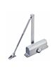 Hydraulic door damper with adjustable arm PNI AM800S for door closing 65 - 80kg