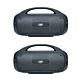 Set of 2 portable speakers