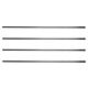 Package 4m PNI CRP130 metal rack for self-supporting gate automation