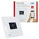 Smart thermostat PNI CT26W WiFi electric floor heating or pumping group, floor sensor included, 10A, m